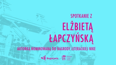 Spotkanie autorskie z Elżbietą Łapczyńską (30.03.2026)