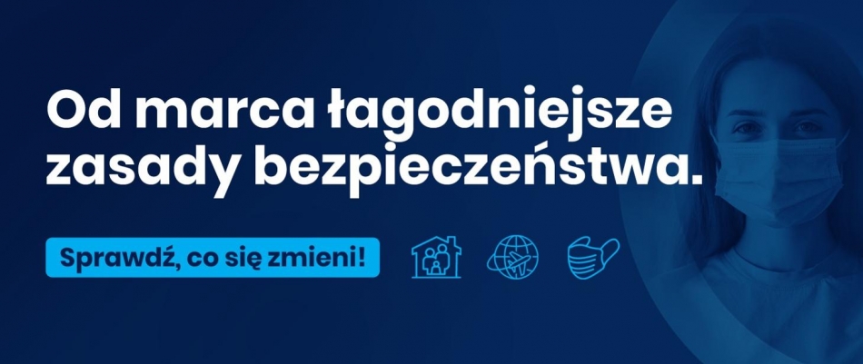 COVID-19 - od marca znoszenie obostrzeń