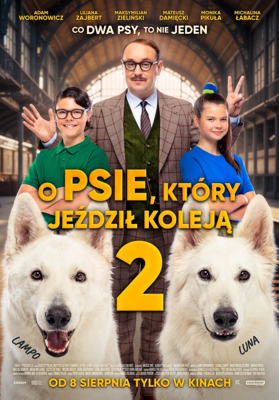 "O psie, który jeździł koleją 2" (2D,PL)