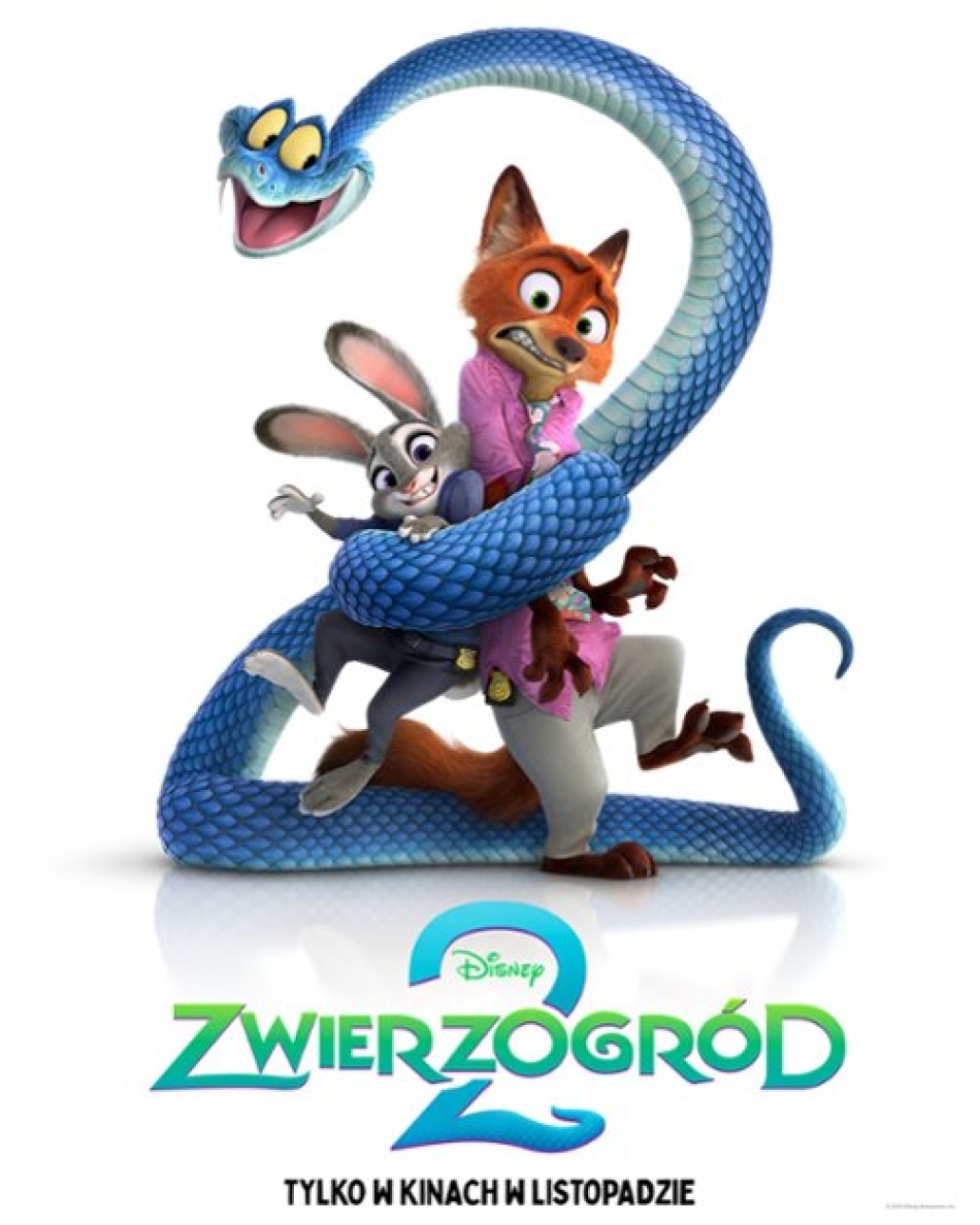&quot;Zwierzogród 2&quot; 28.11-2.12.2025, godz. 16.00 i 18.00 (DUBBING,2D) PREMIERA!