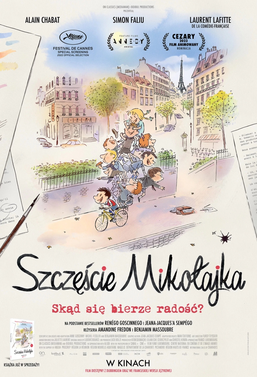 &quot;Szczęście Mikołajka&quot; 28-30.04.2023, godz. 16.00 (DUBBING,2D)