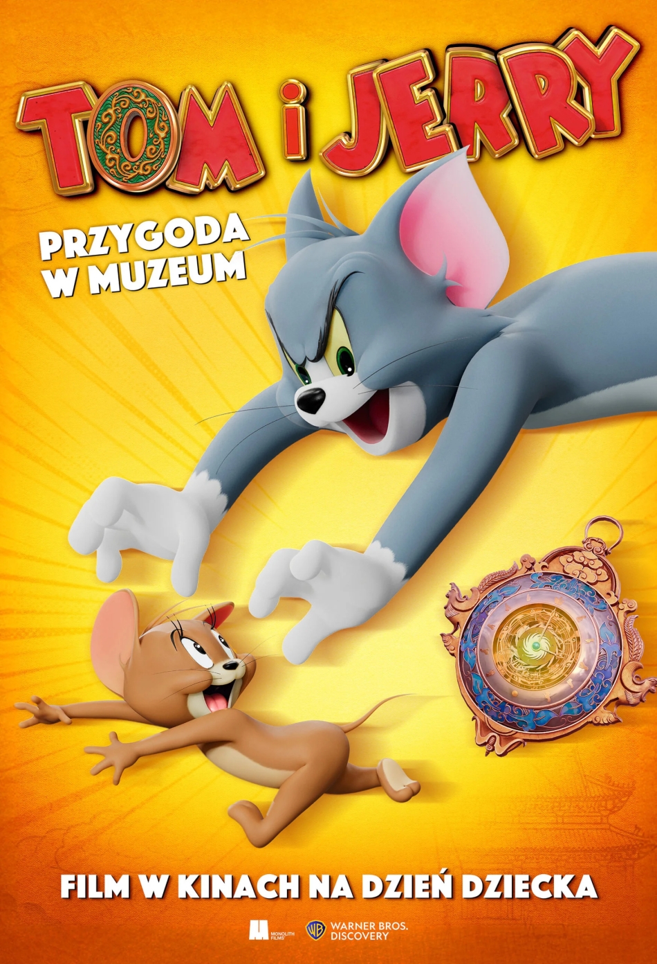 "Tom i Jerry: Przygoda w muzeum" 30.05-2.06.2026, godz. 16.00 (DUBBING,2D) PREMIERA!