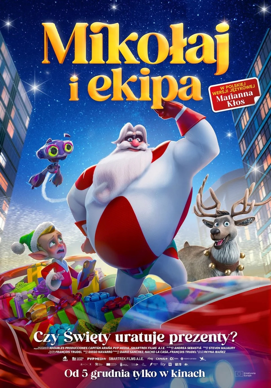 &quot;Mikołaj i ekipa&quot; 19-21.12.2025, godz. 16.00 (DUBBING,2D)