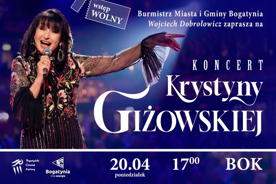 "Koncert Krystyny Giżowskiej" (20.04.2026)