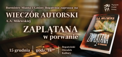 &quot;Zaplątana w porwanie&quot; - Wieczór Autorski (15.12.2025)