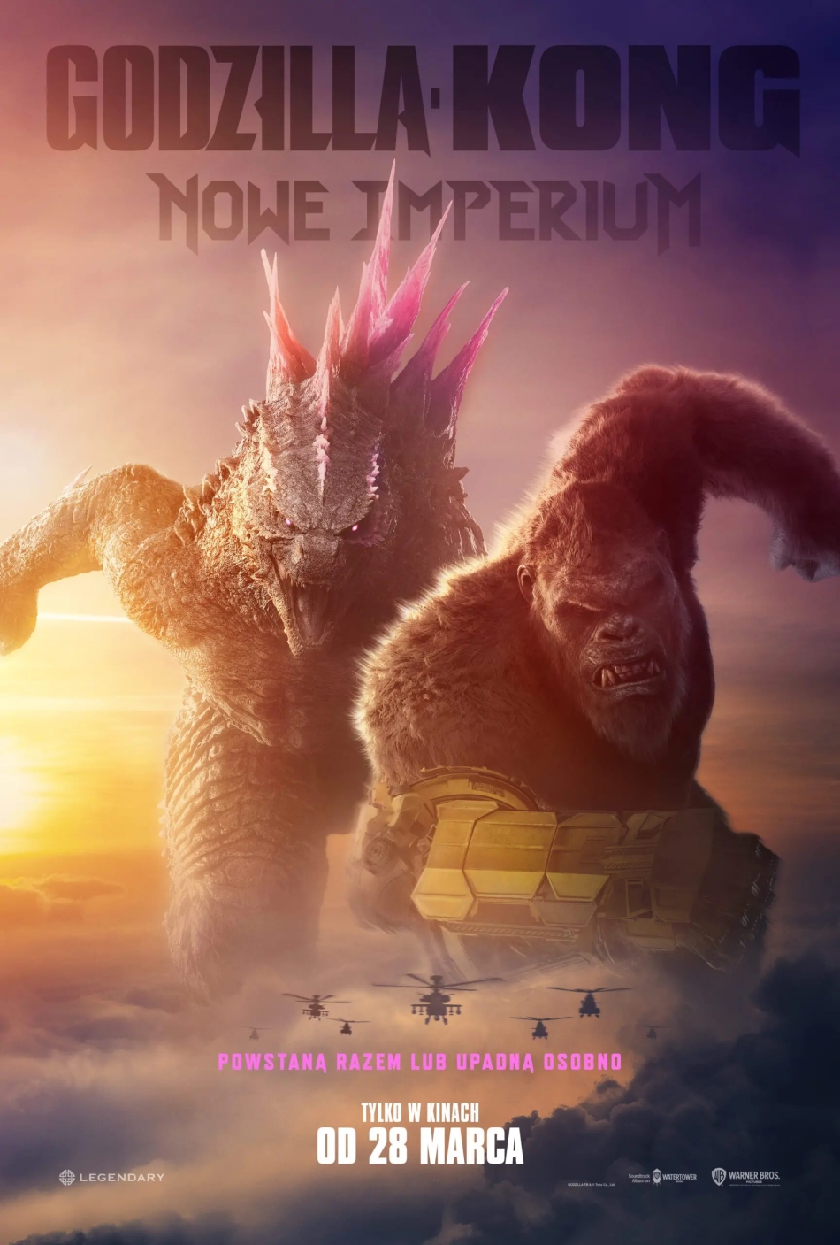 "Godzilla i Kong: Nowe Imperium" (RÓŻNE WERSJE)