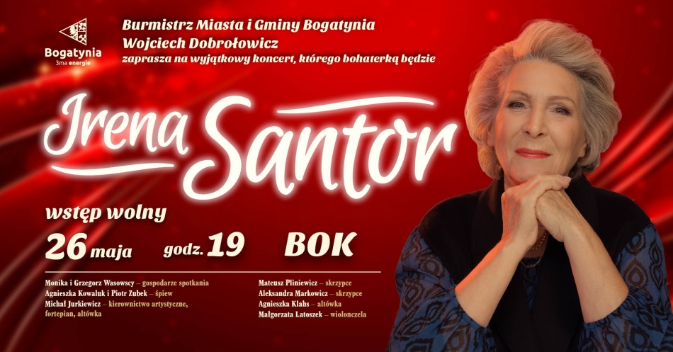 Koncert Ireny Santor (26.05.2026)
