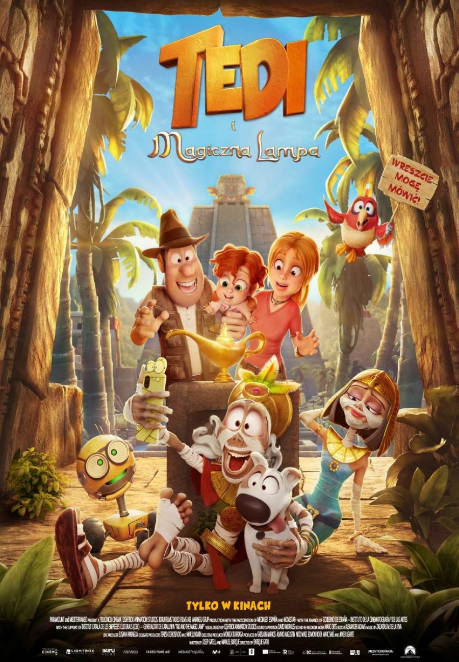 "Tedi i Magiczna Lampa" 6-9.11.2026, godz. 16.00 (DUBBING,2D)